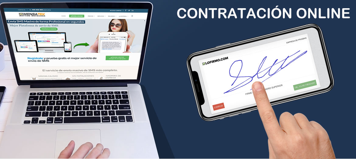 servicio de contratación online