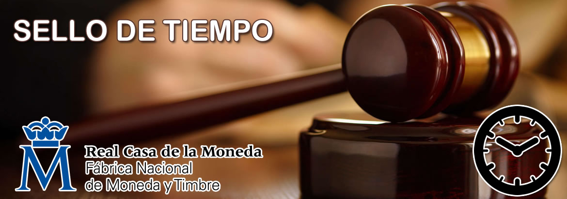 servicio de sellado de tiempo