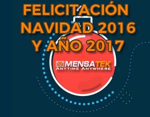 Felicitación Navidad 2016 y año nuevo 2017