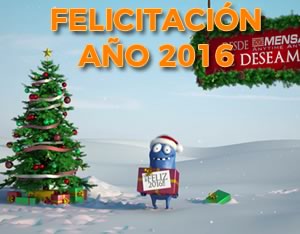 Felicitación Año Nuevo 2016